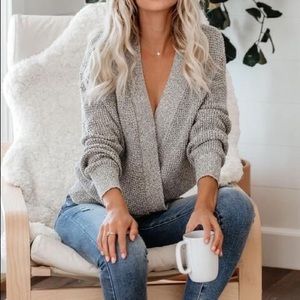 Vici Collection - Crossover Sweater - Med